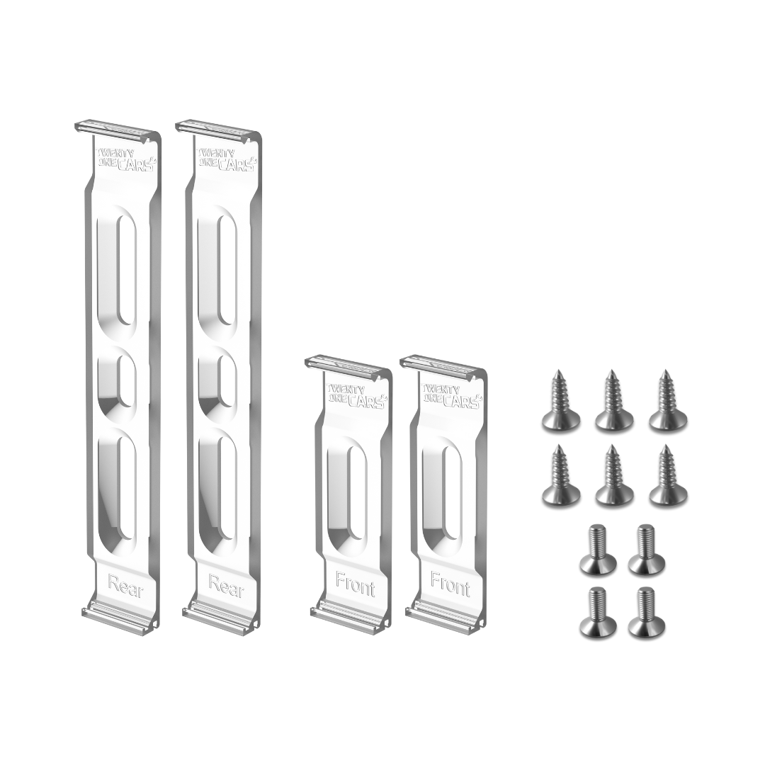 Klick Wechselschild Nummernschild Kennzeichenhalter | Hochformat - 21CARS - 21 - 1 - 004 - 0764460195705