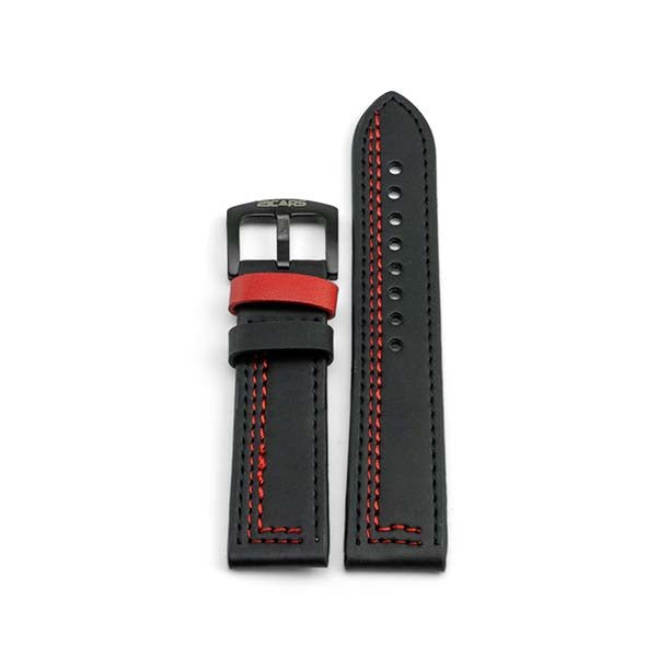 Lederarmband Echtleder| Rot - 21CARS - W - 21 - 31 - 006 - Rot -