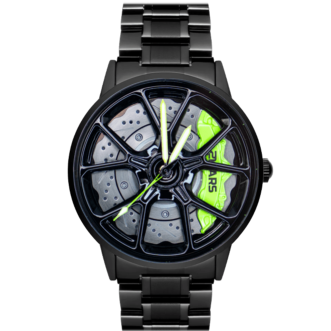 Trackmaster RS - Grün - Schwarz I Spin - 21CARS - W - 21 - 33 - 001 - S - 0710497361798