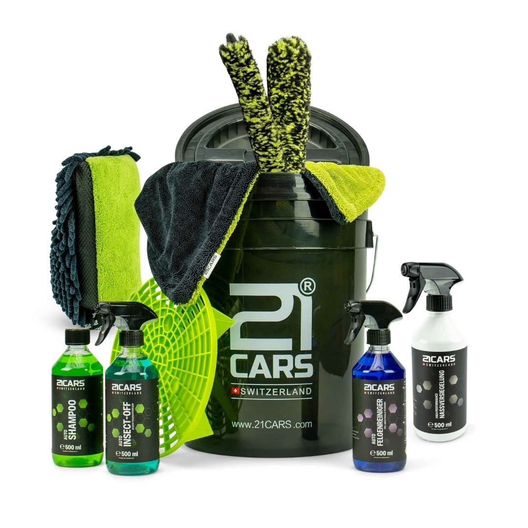 Autowaschset Wascheimer Set | Black Edition