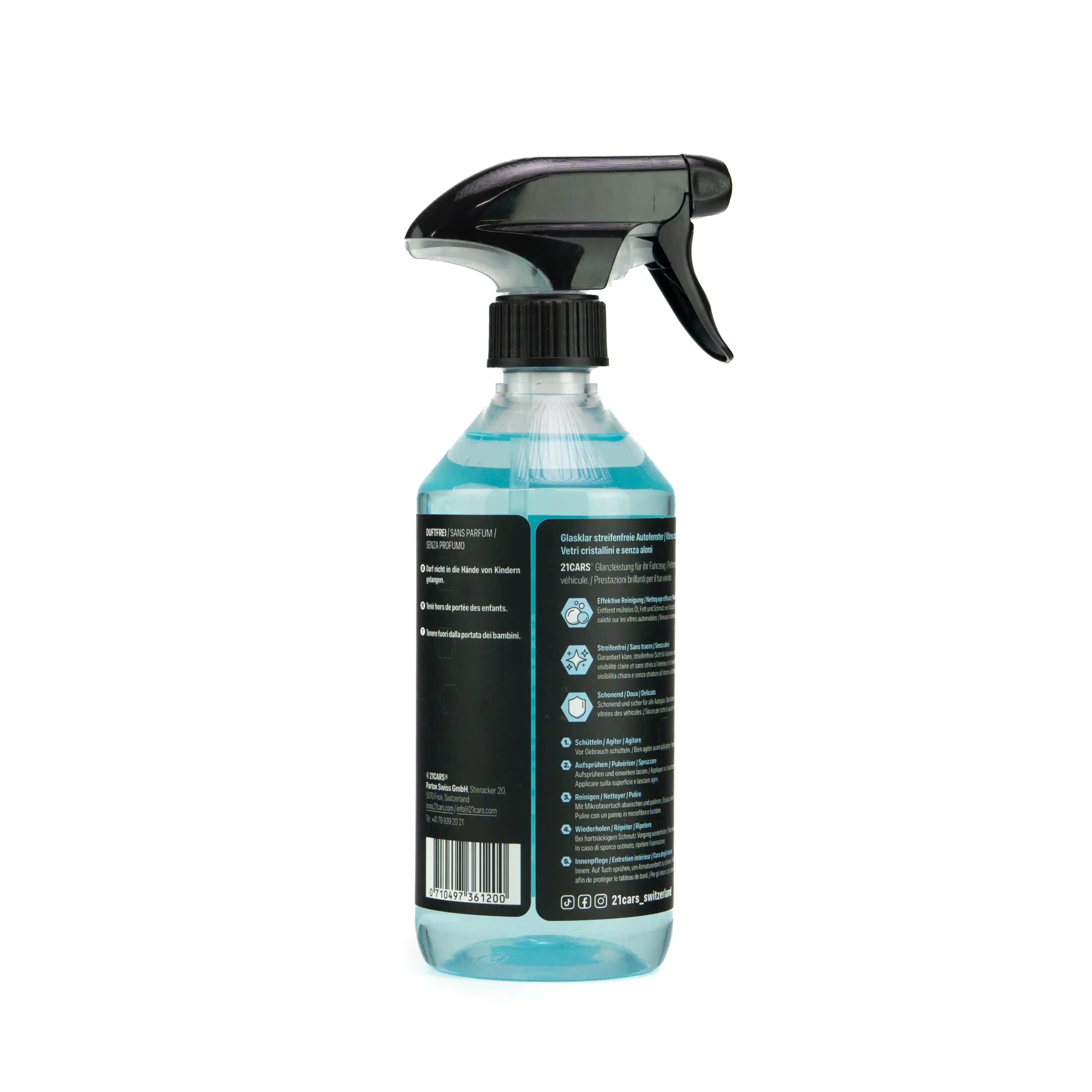 Glasreiniger Glasklar | 0.5 Liter