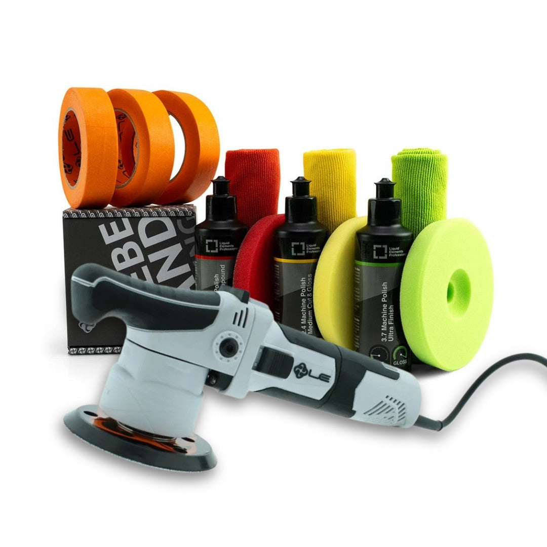 Advance Poliermaschinen Set | 18 - teilig - Liquid Elements - Polier - Set - Advance - 01 - 0710497361989