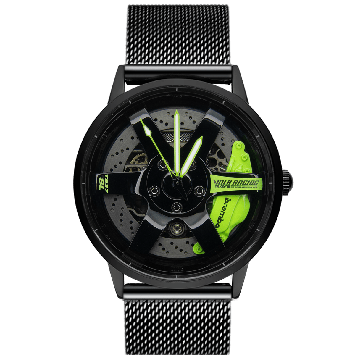 TE37 - Grün - Mesh | Automatic | Non - Spin - 21CARS - W - 21 - 23 - 009 - A -