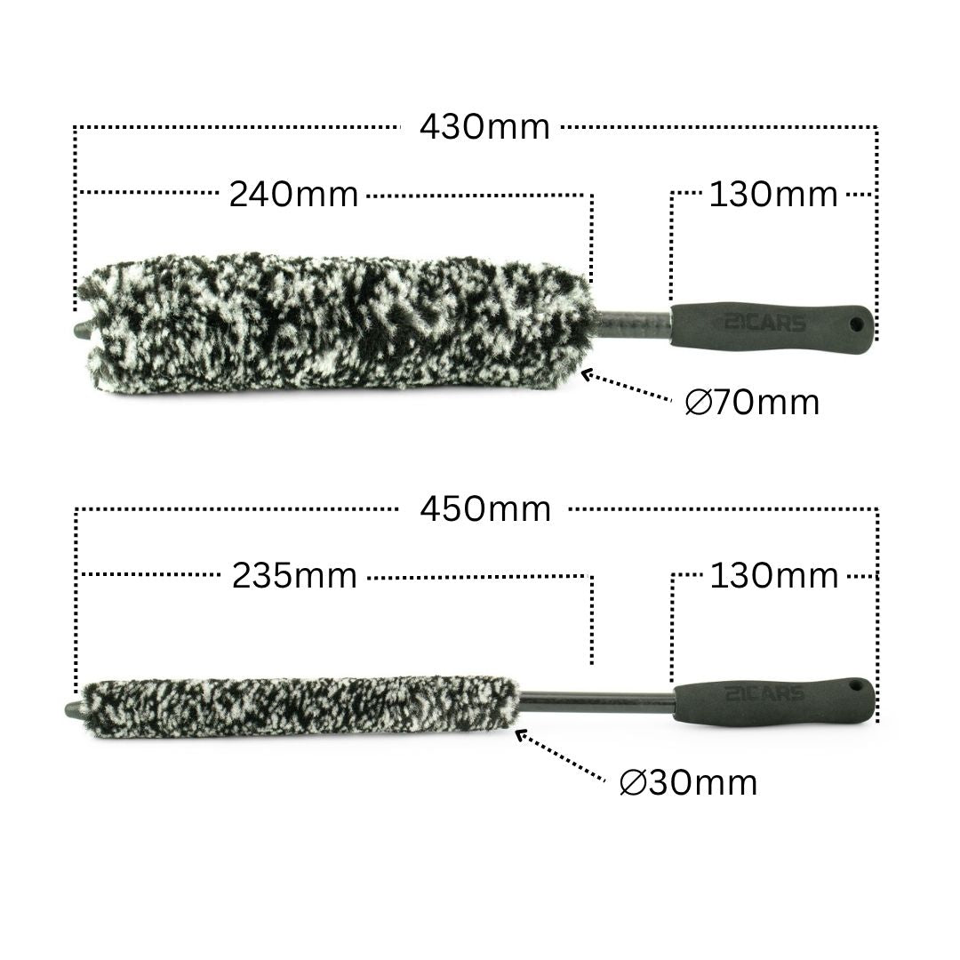 Felgenbürste Flexi | Microfaser - Liquid Elements - 21 - 4 - 030 - 0710497362382