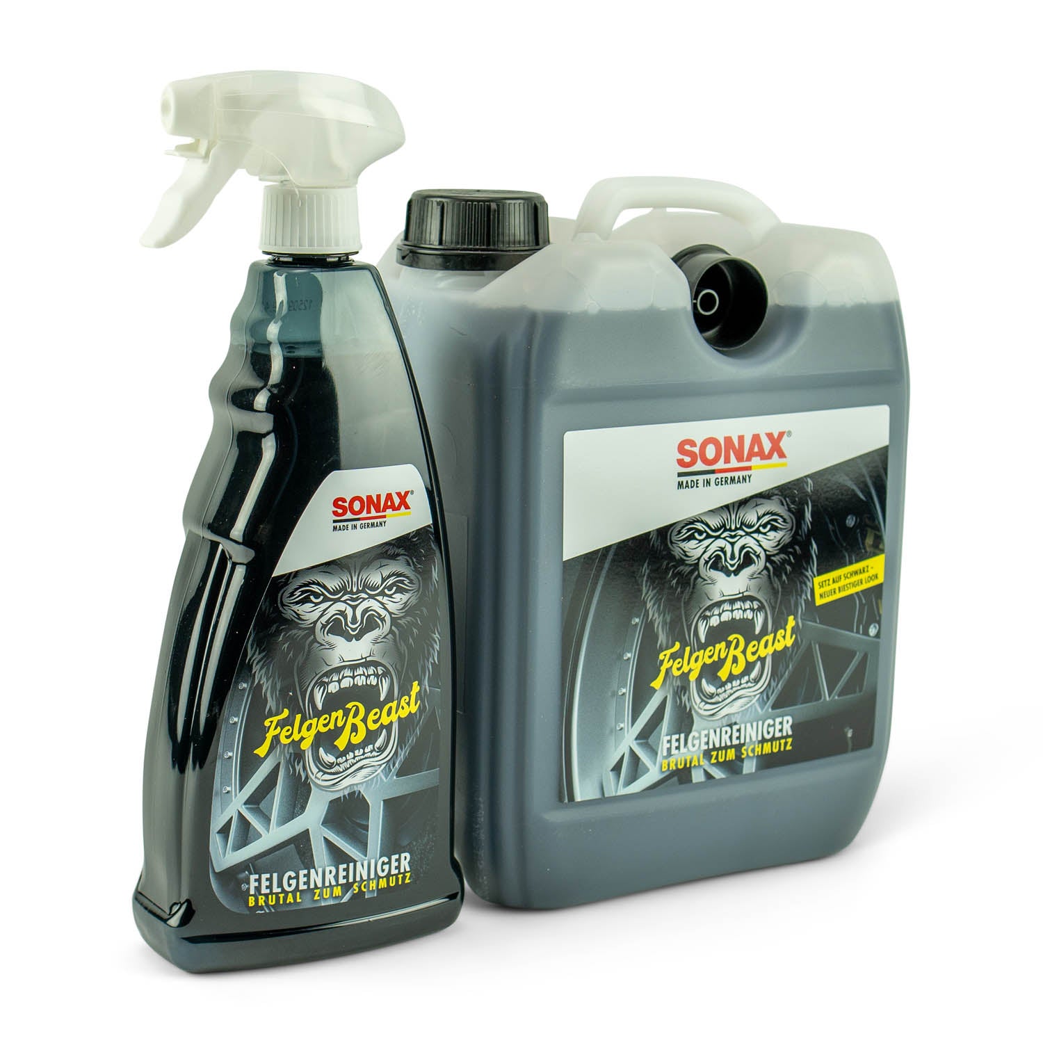 SONAX FelgenBeast Felgenreiniger 1 + 5 Liter | Duo Set - SONAX - Sonax - 1+5 - Set - 4064700515116