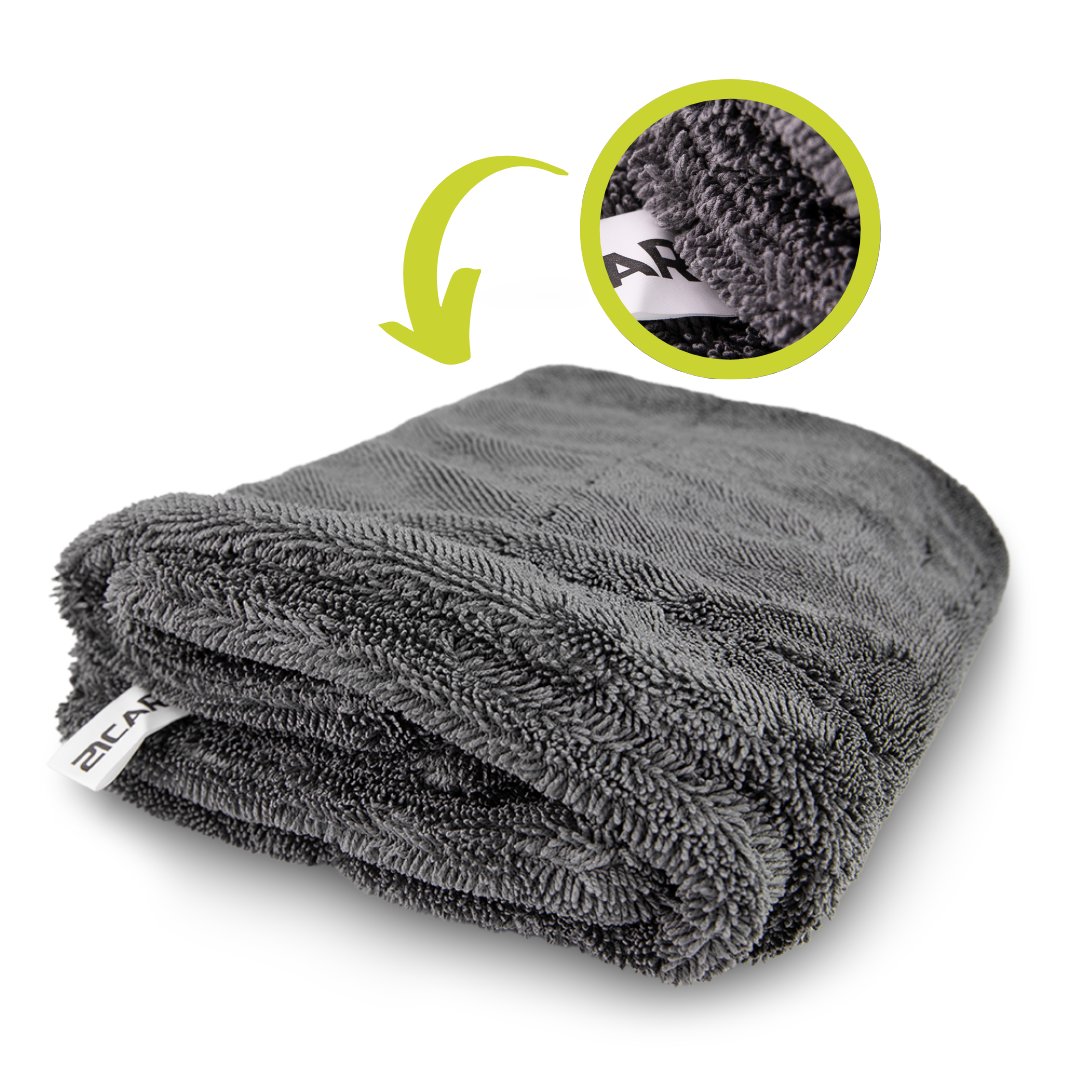 XL Twisted Towel Auto Trockentuch | 80x50 cm - 1200 GSM