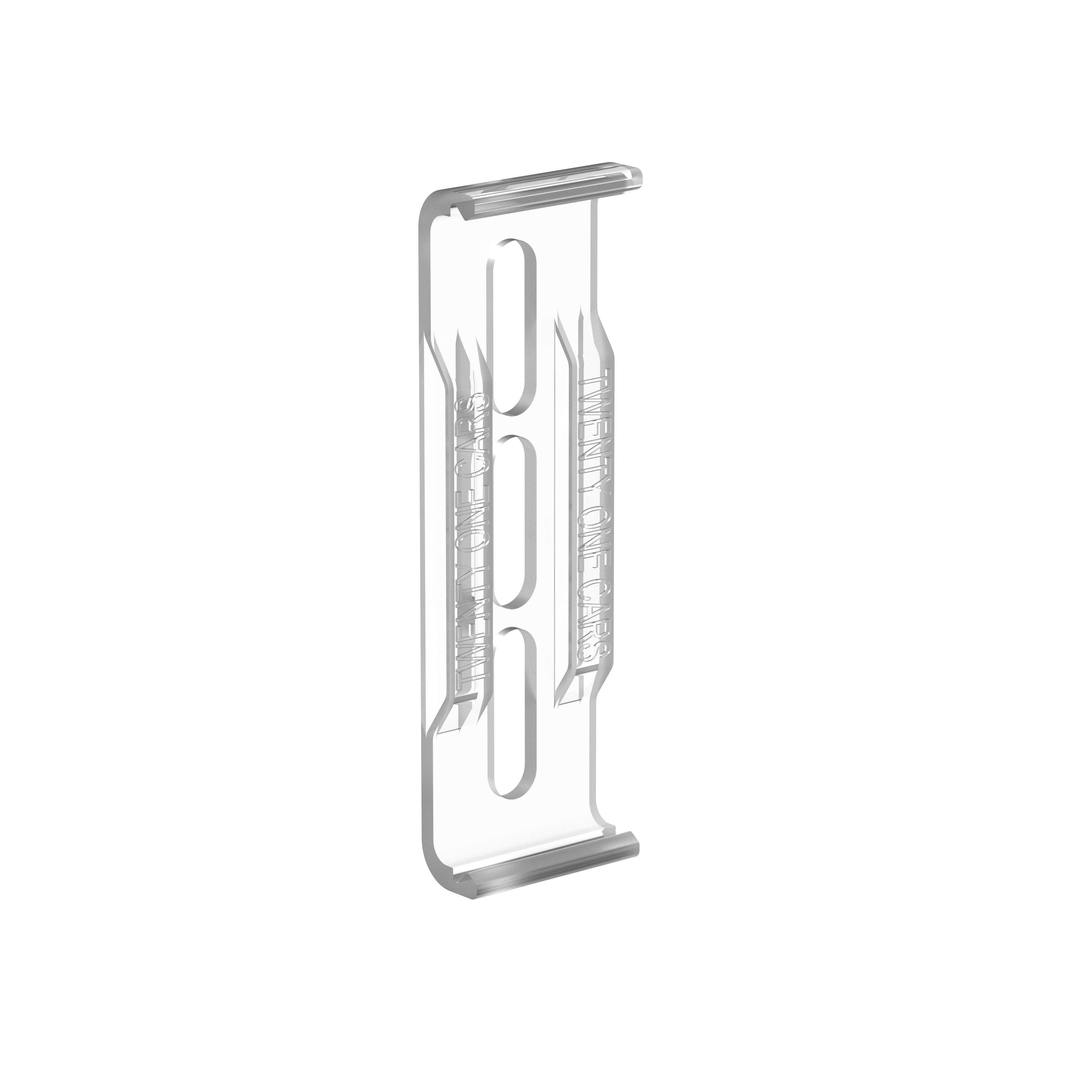 Klick Wechselschild Nummernschild Kennzeichenhalter | Ersatzteile - 21CARS - 21 - 1 - 010 -