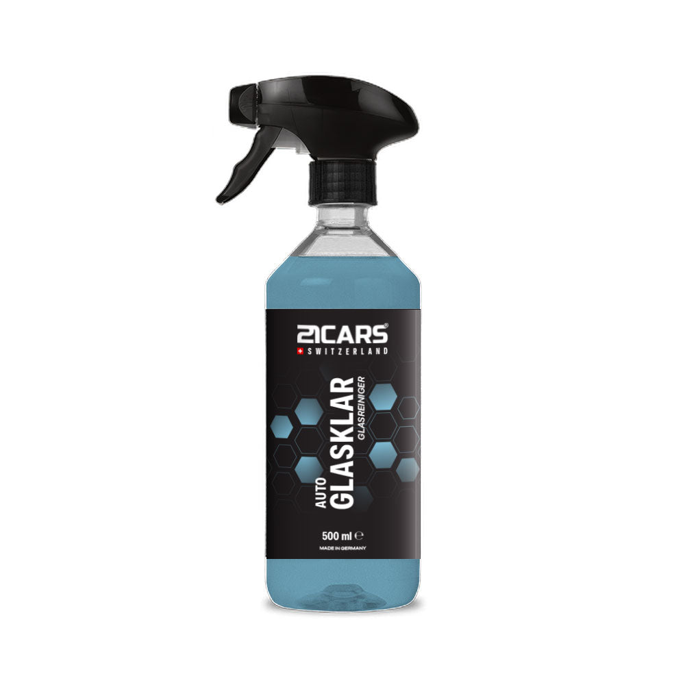 21CARS® detergente per vetri cristallino | 0,5 litri