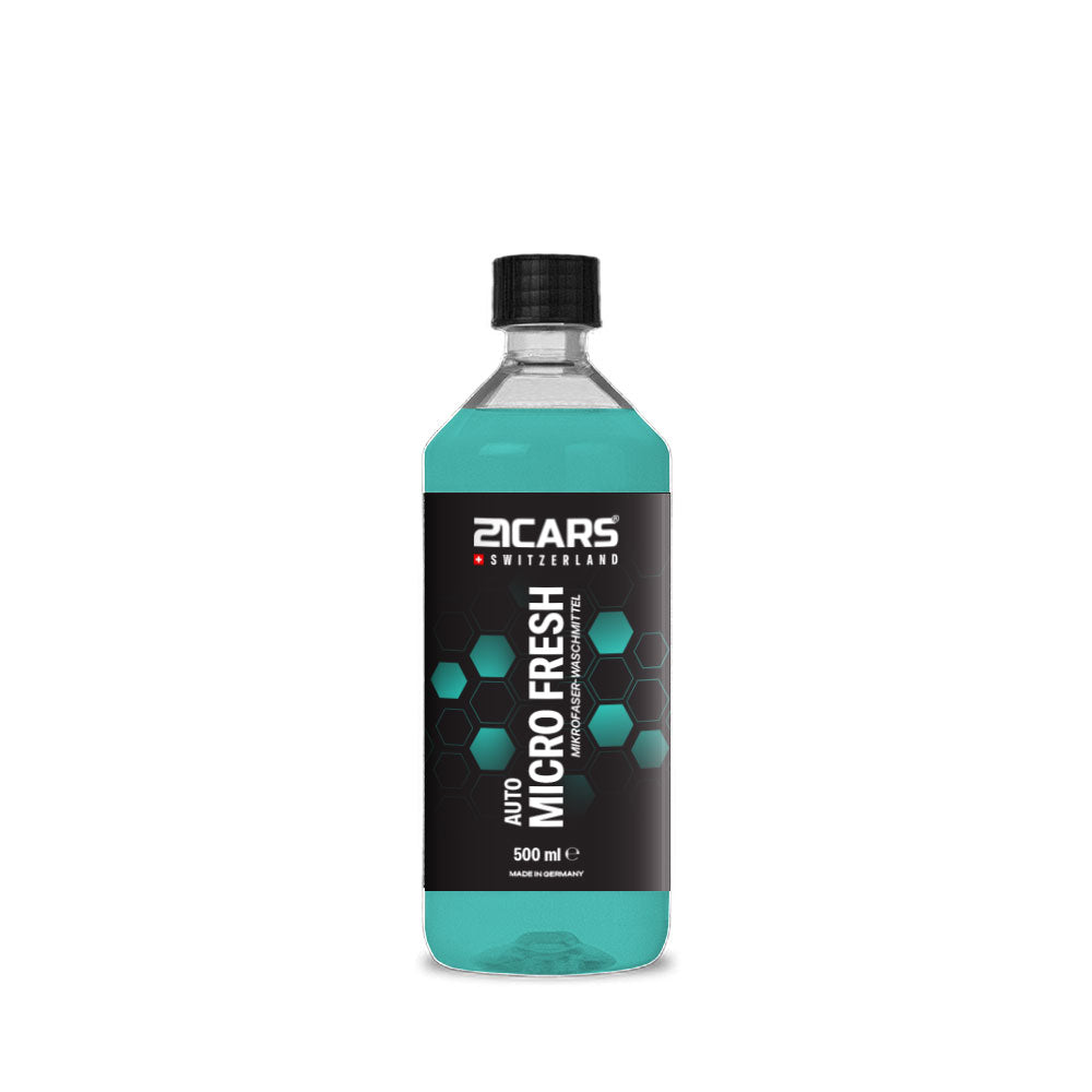 21CARS® Microfaser Waschmittel MICRO FRESH | 0.5 Liter