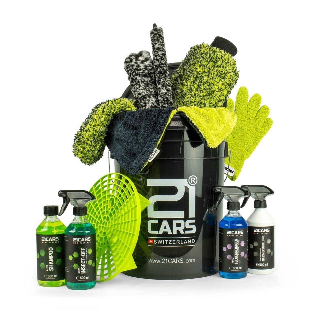 Ensemble de lavage de voiture Ensemble de seau de lavage | Édition noire