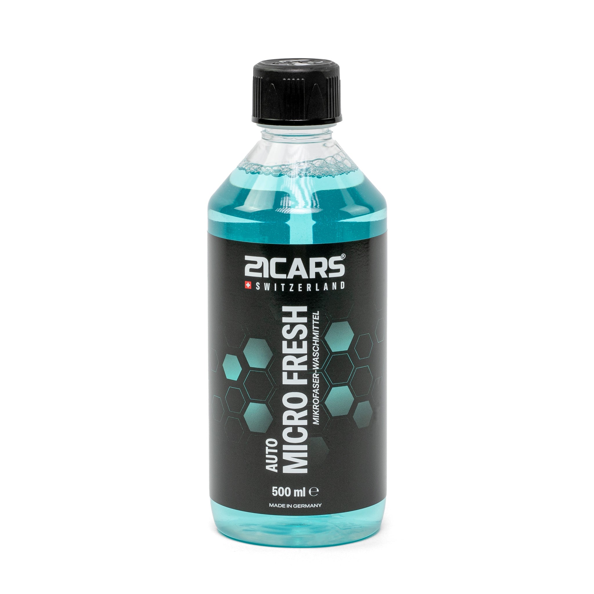 21CARS® détergent microfibre MICRO FRESH | 0,5 litre