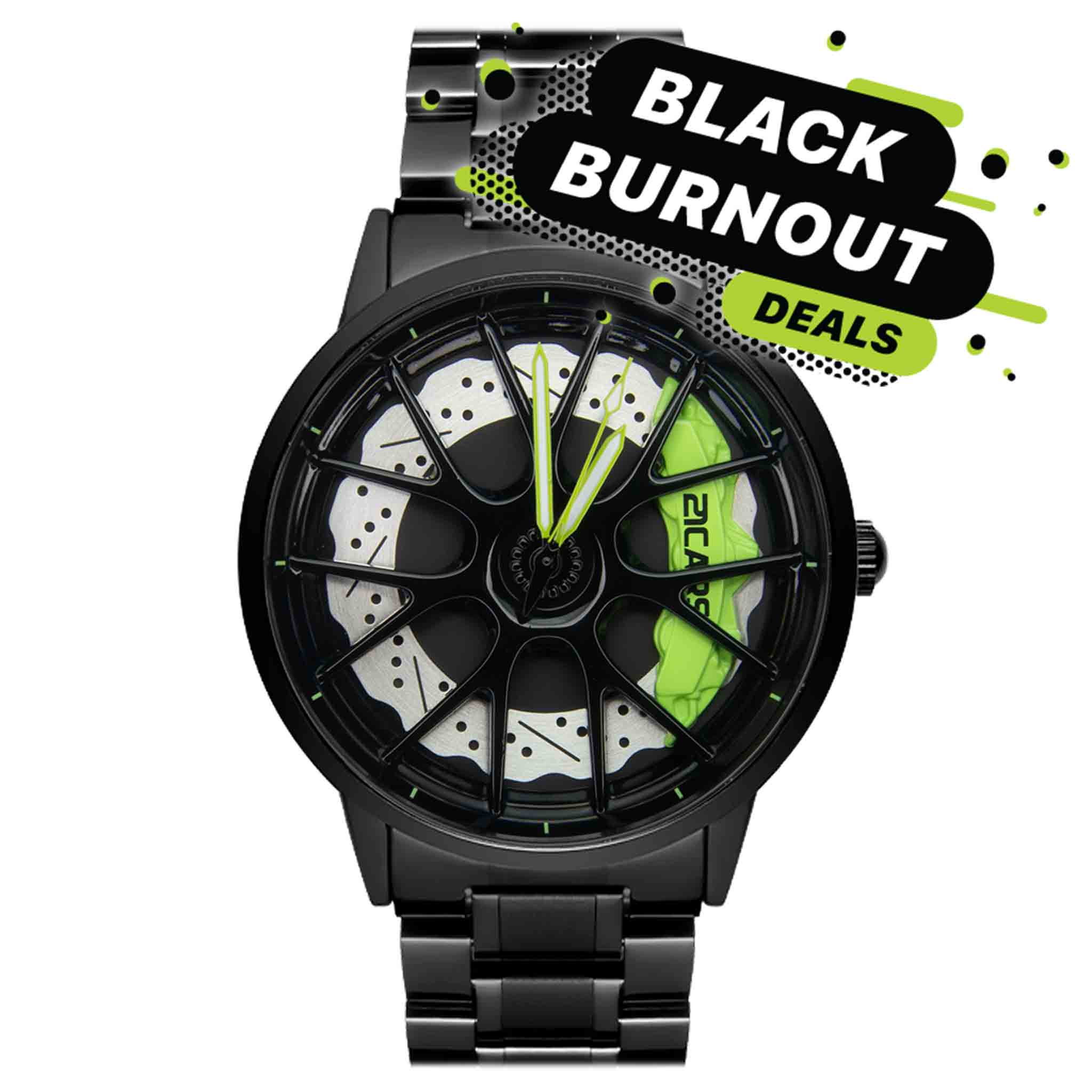 Trackmaster GT3 - Verde - Nero I Antispin