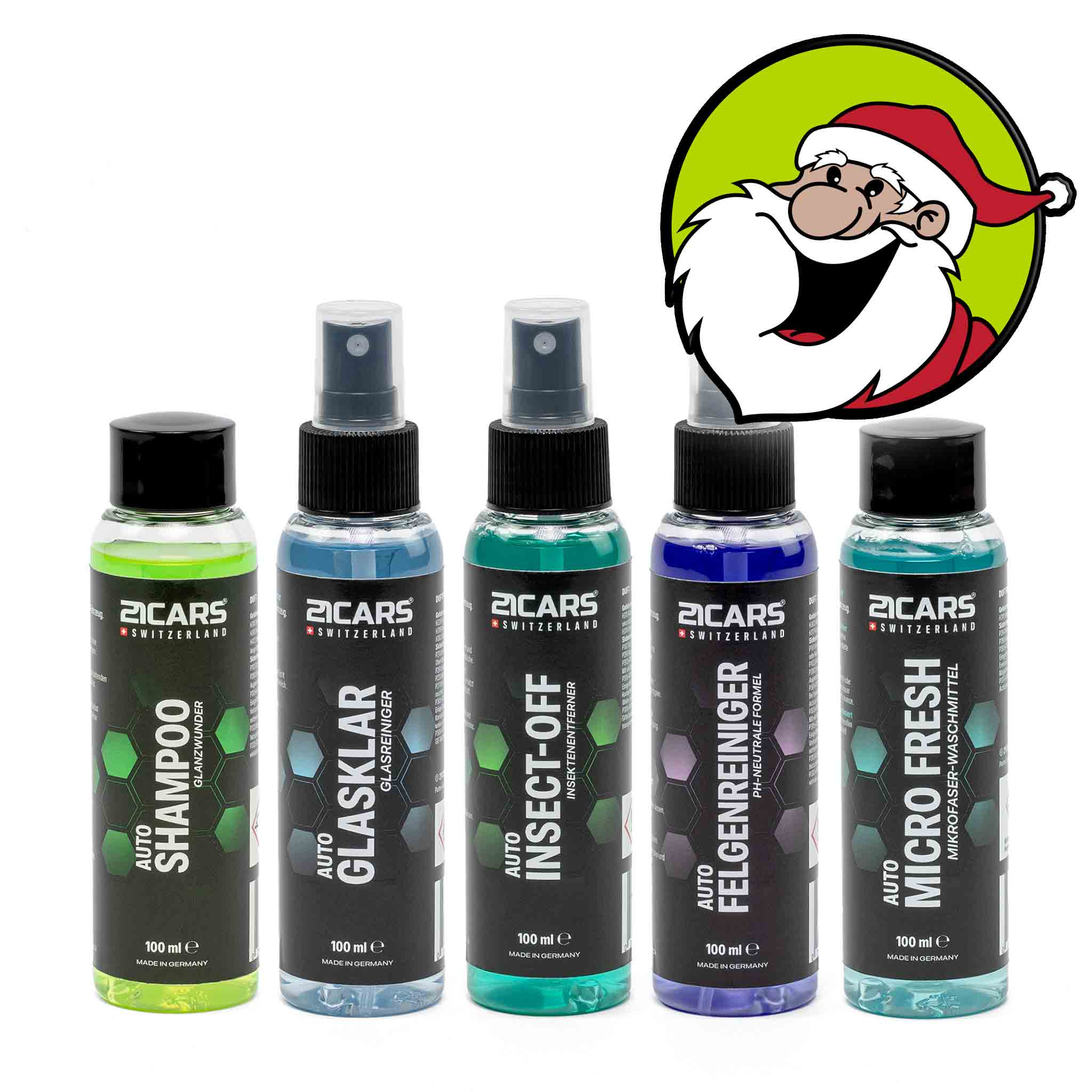 21CARS® Starter-Set | Ultimate Car Care Kit 5x 100ml