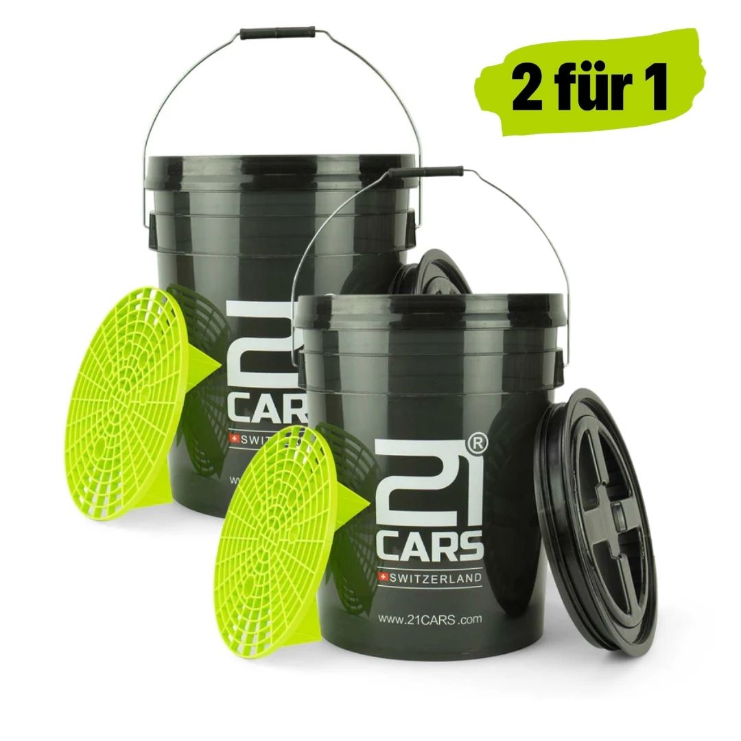 Wascheimer mit Deckel | 2 für 1 Aktion