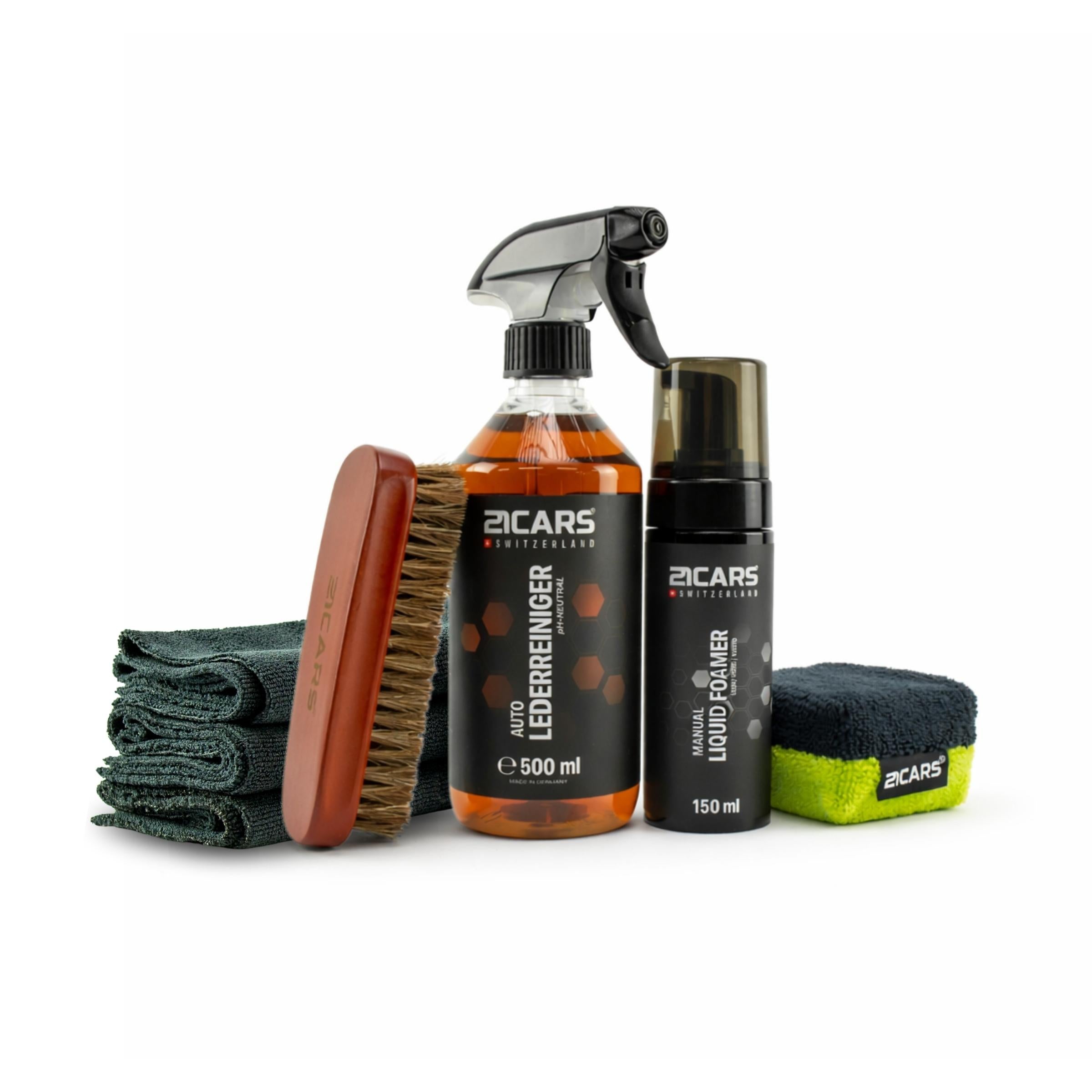 Auto Alcantara Cleaning Set | 3-Piece