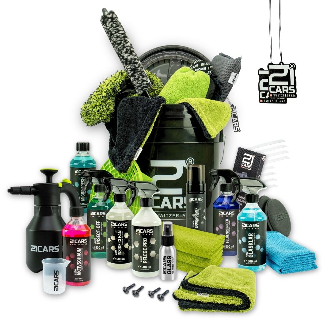 Ensemble de lavage de voiture Ensemble de seau de lavage | Édition noire