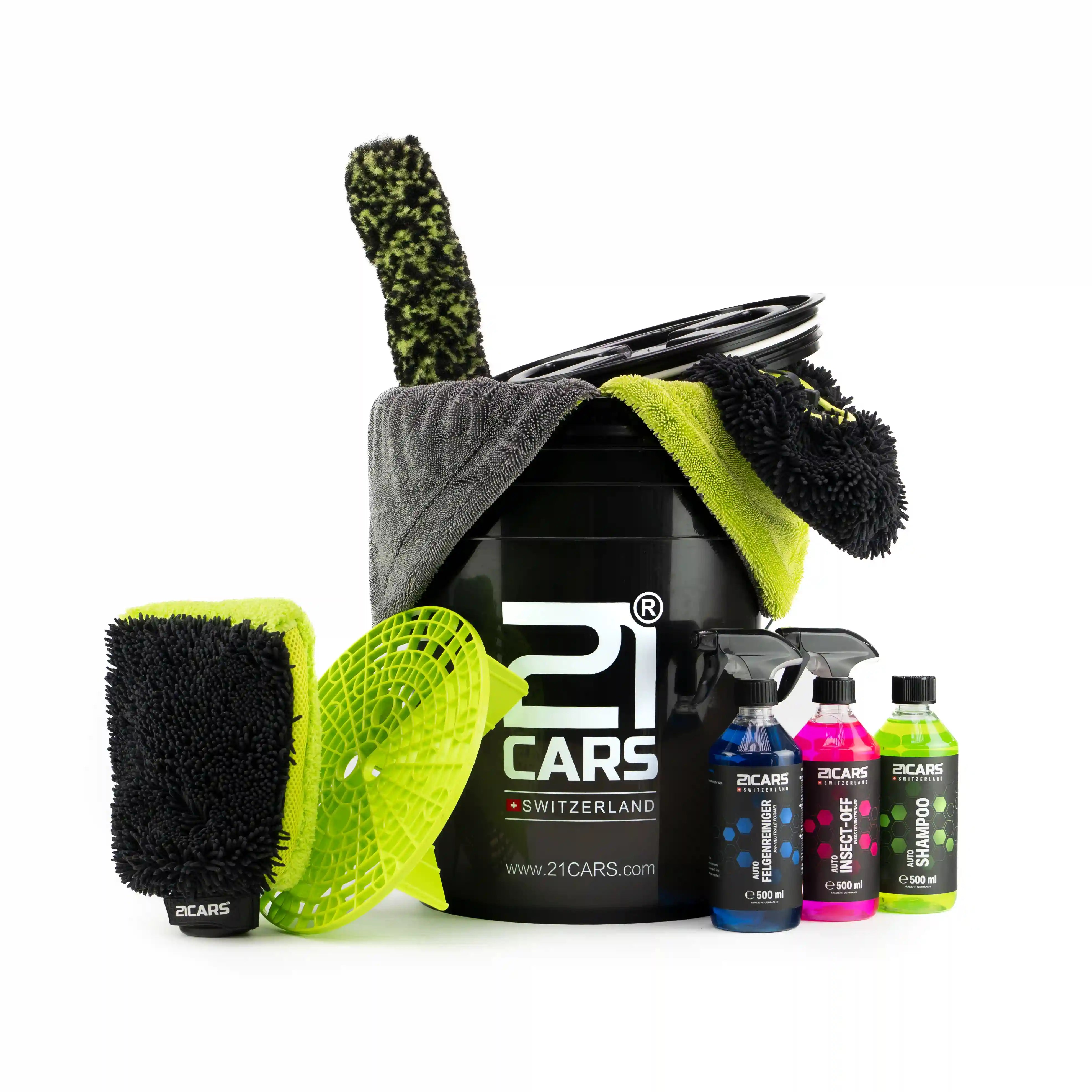 Black Edition Basic Aussenreinigung Set