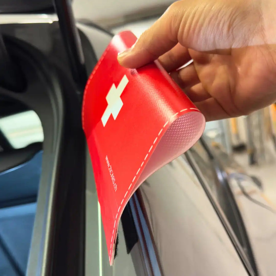 Car Tag aufklippen