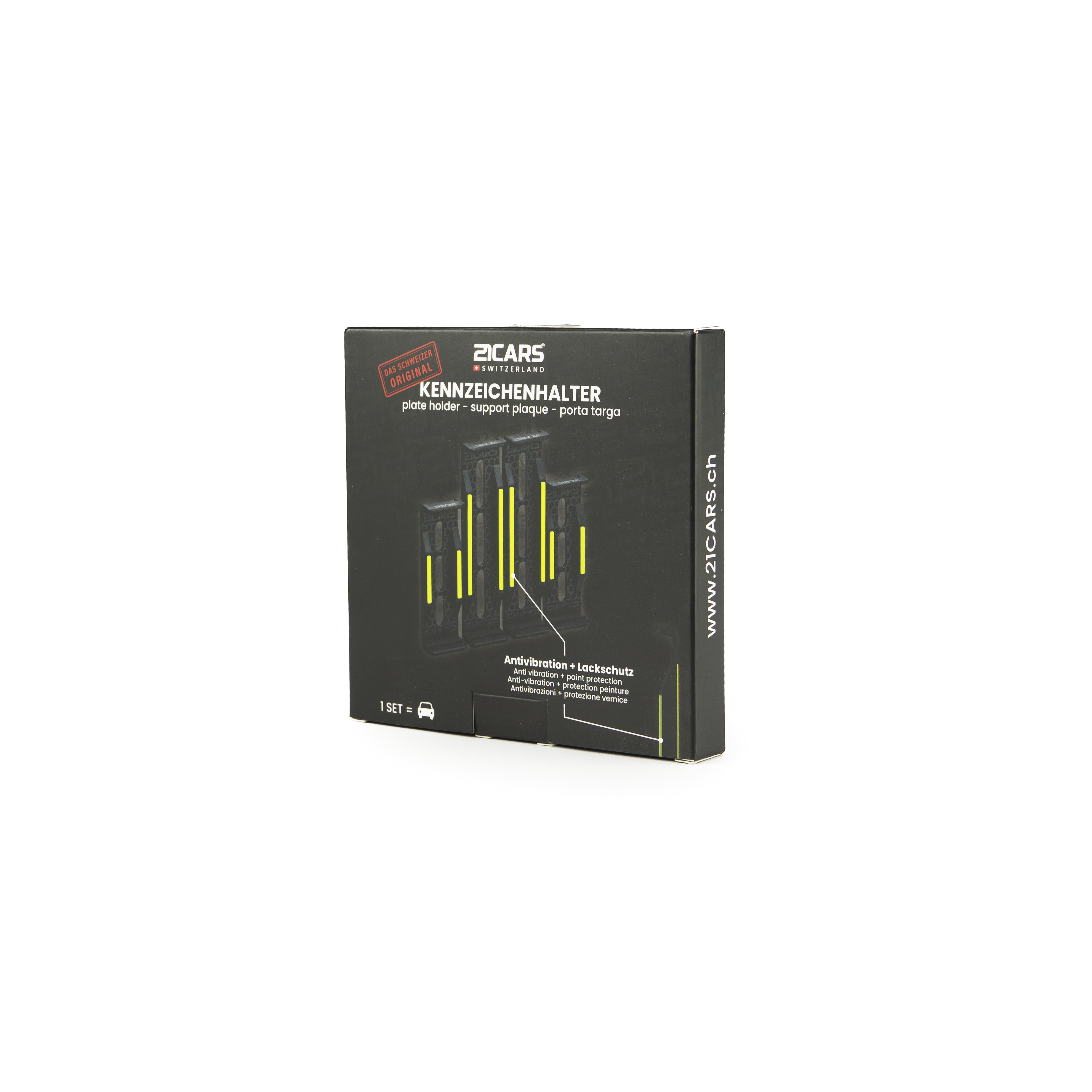 Klick Kennzeichenhalter Version 4 Verpackung Langformat