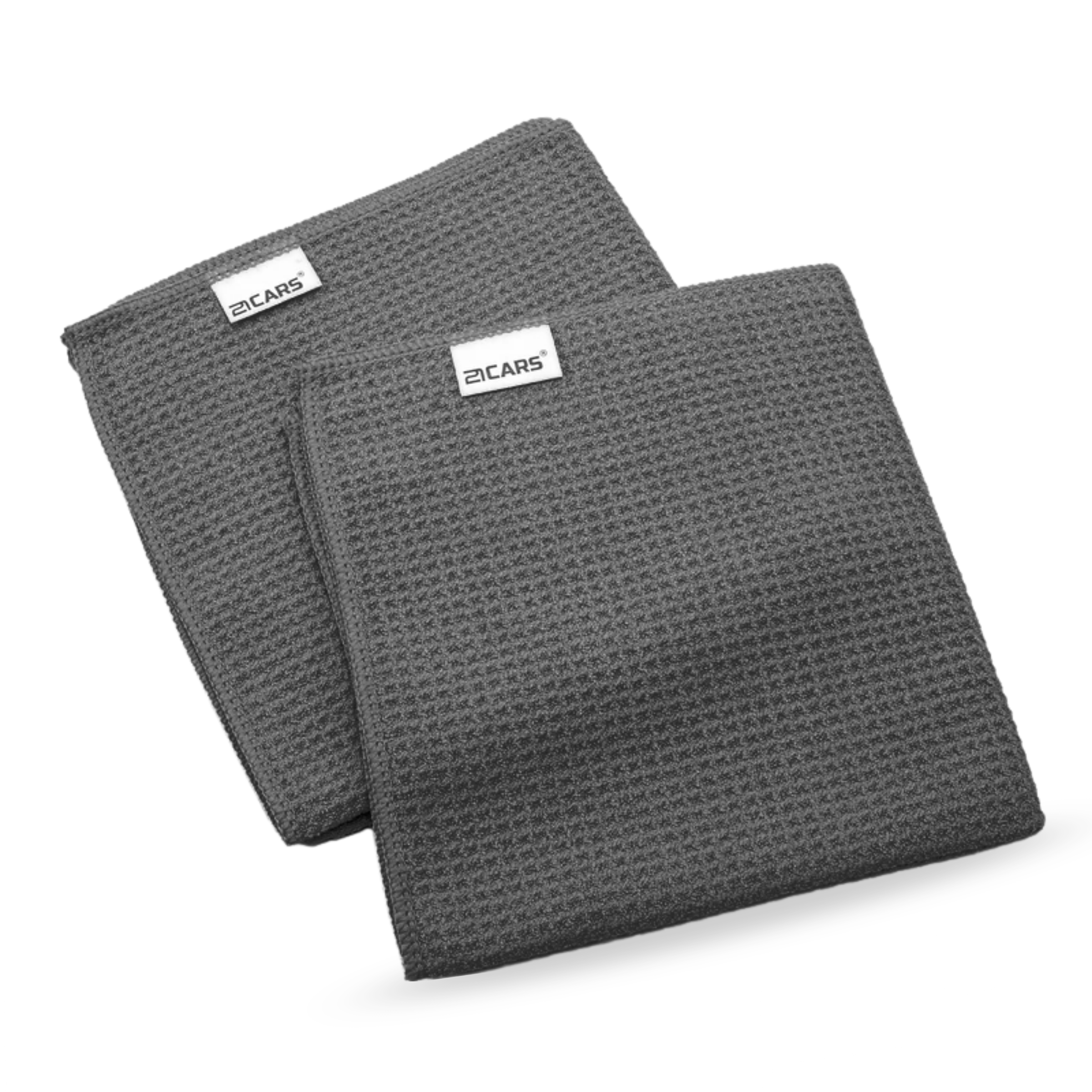 Waffle Microfibre Drying Towel for Car Windows Set | 40x40cm - 300 GSM