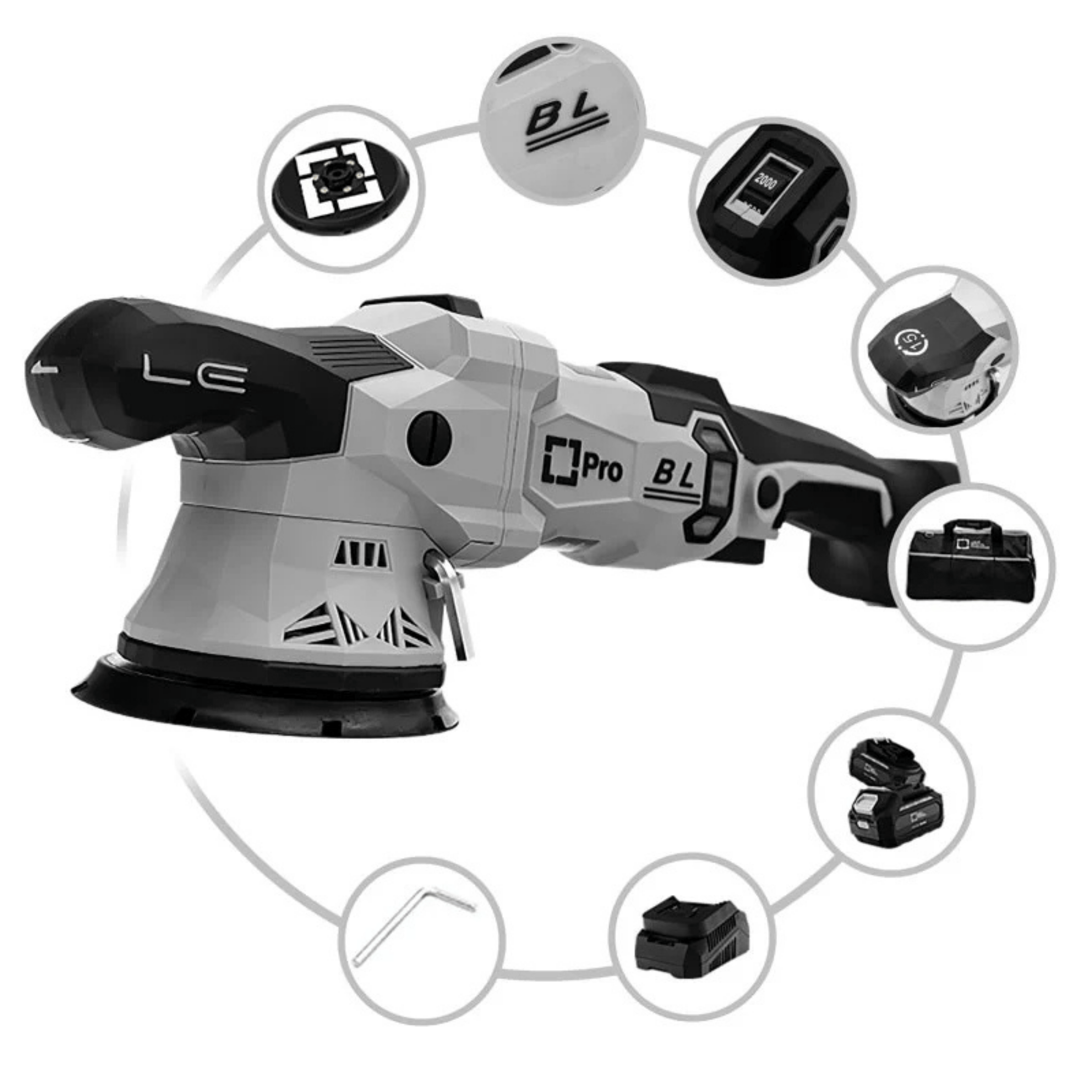 Akku Poliermaschine A4500 Pro