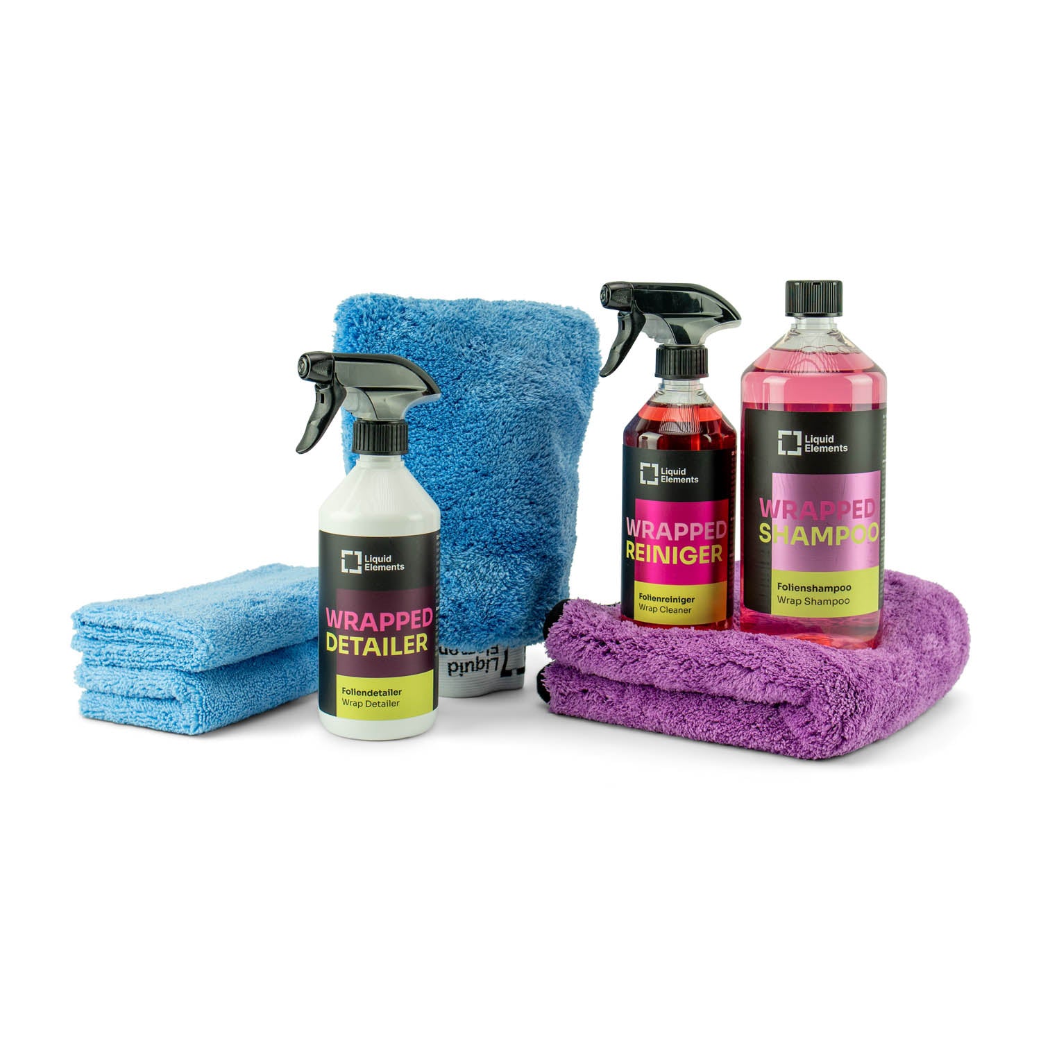 Folien Reinigung und Pflegeset - Liquid Elements - LE - 1 - 003 - 0710497362023