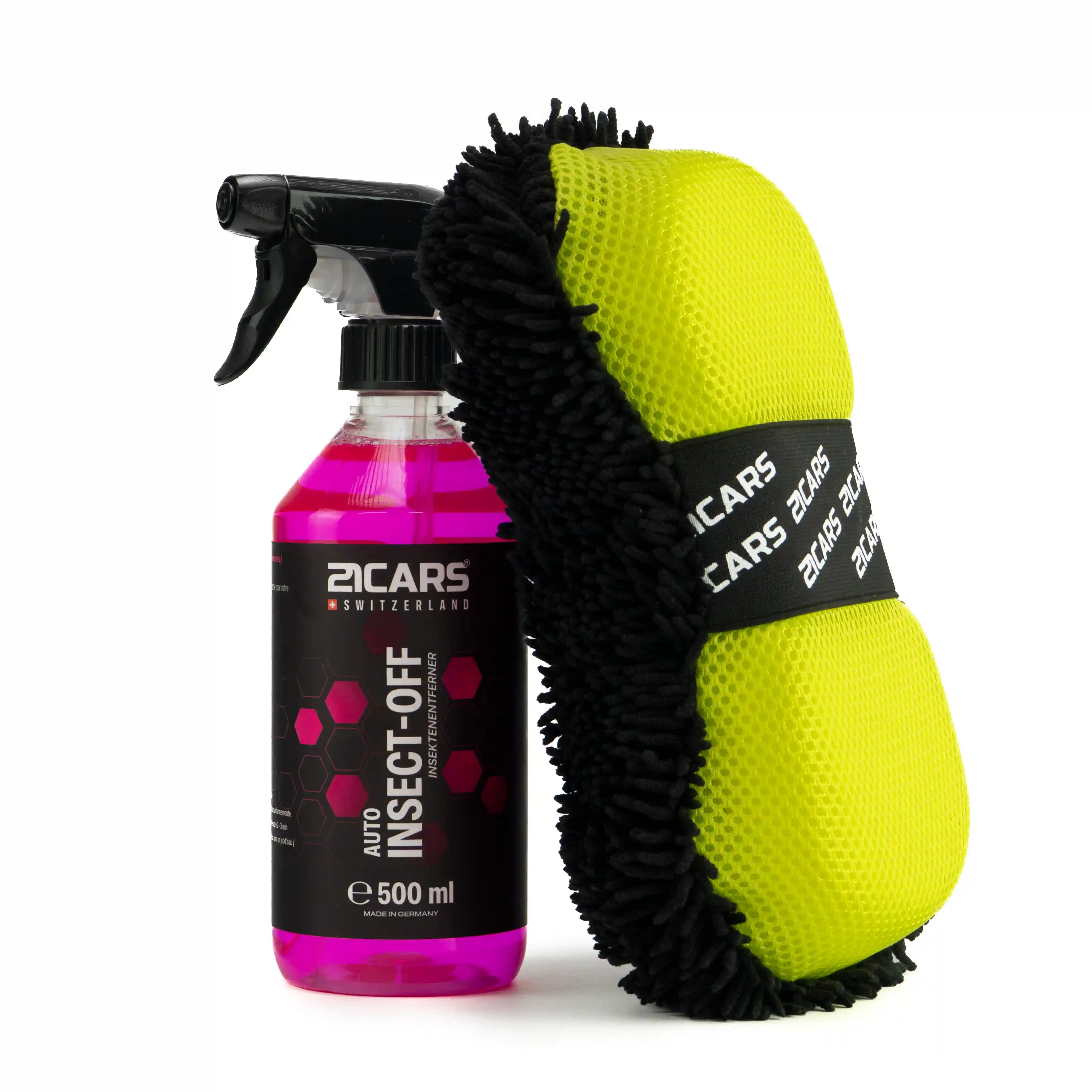Insect Remover and Sponge Set | 0.5 Liter