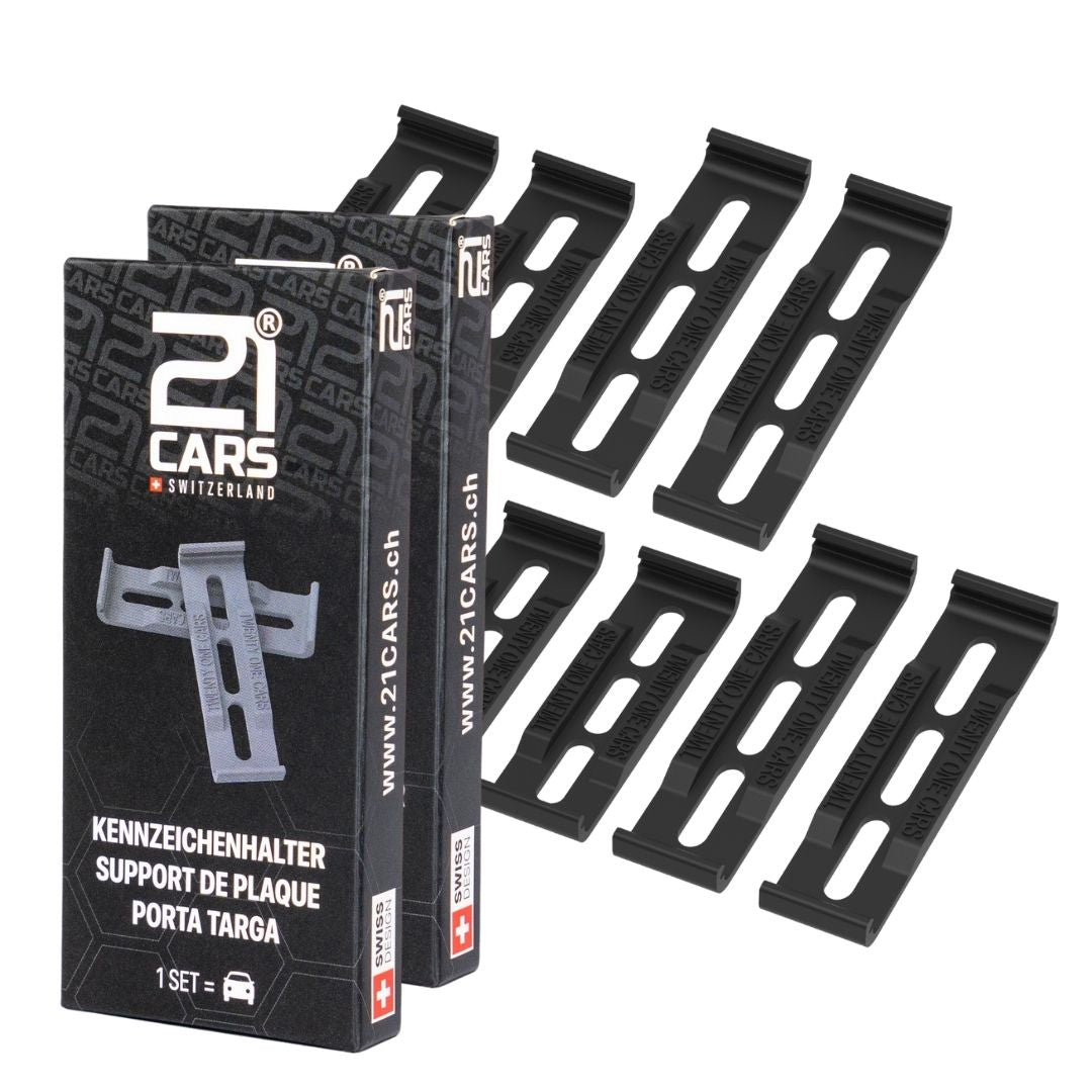 Click Car License Plate Holder | Long format