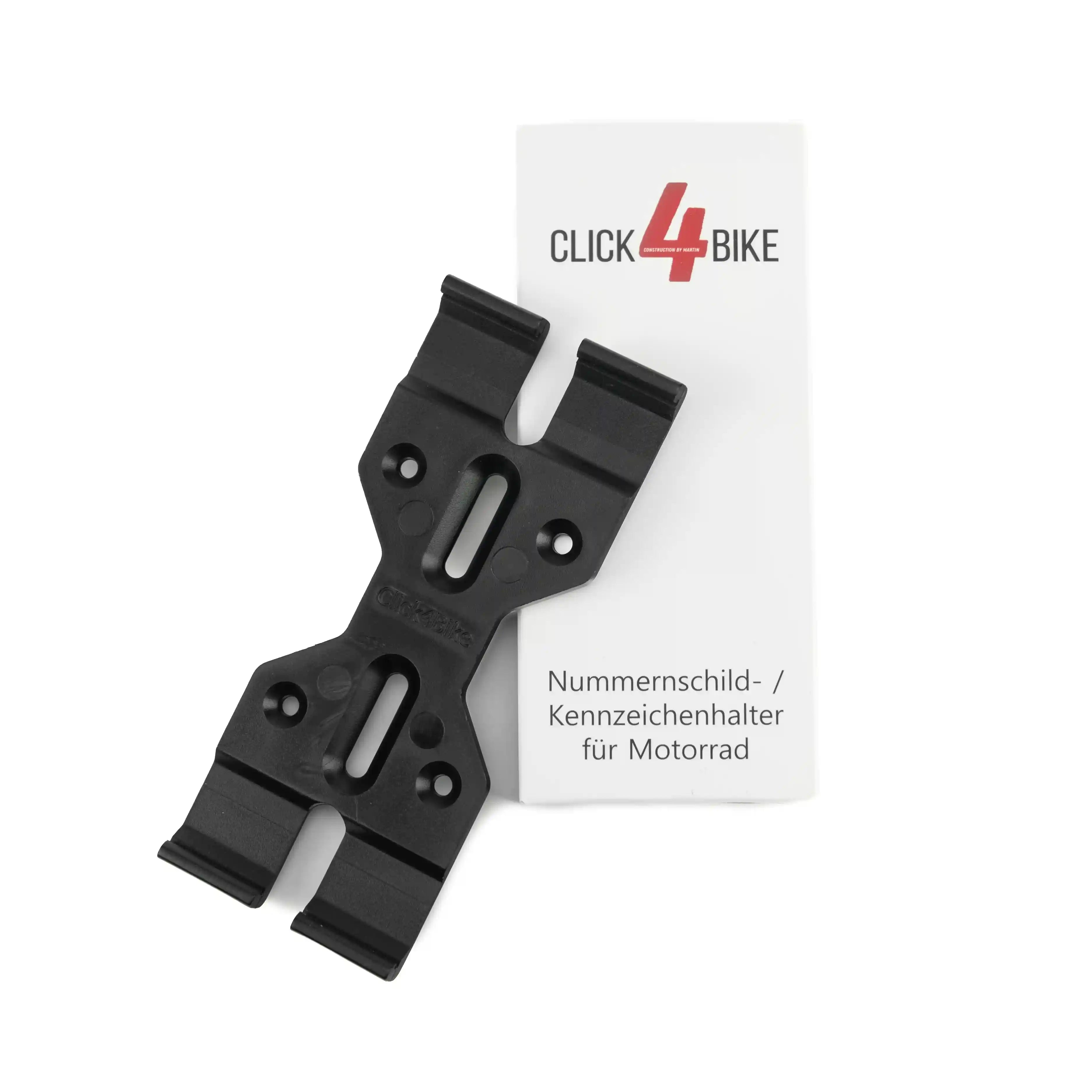 Klick Wechselschild Nummernschild Kennzeichenhalter | Motorrad