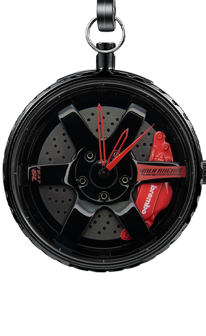 TE37 Pocket Watch - Red | Spin