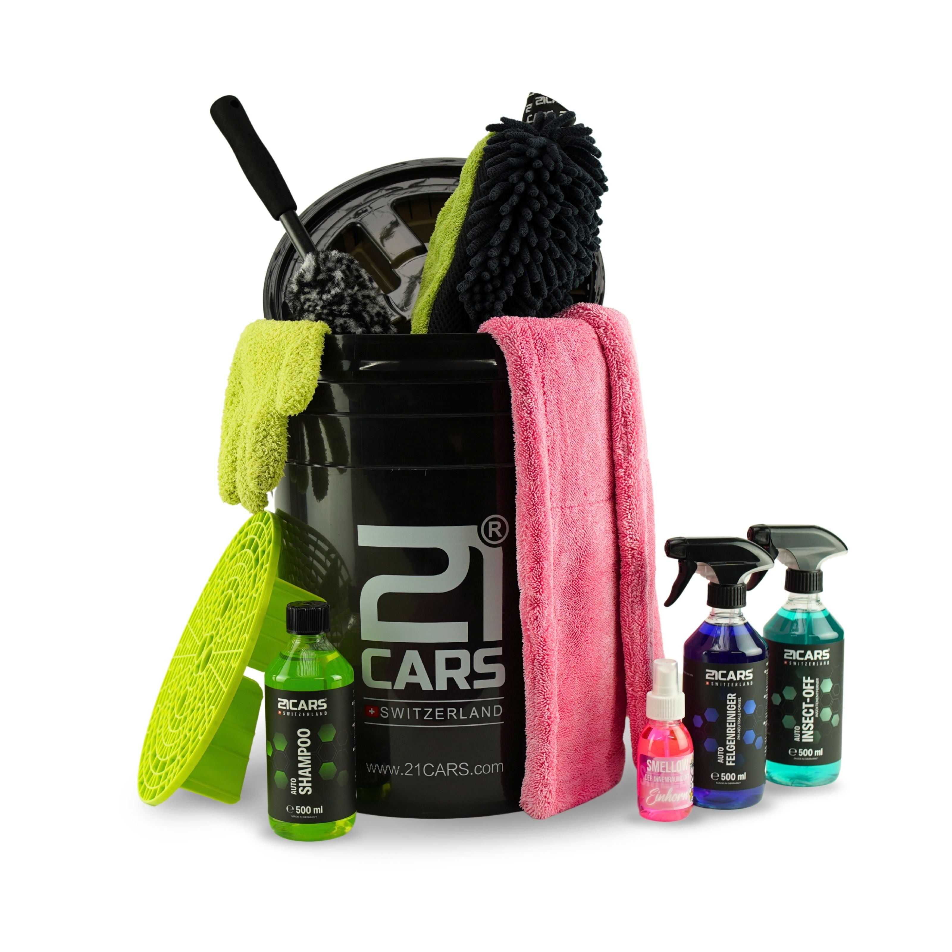 Autowaschset Wascheimer Set | Valentines Bundle