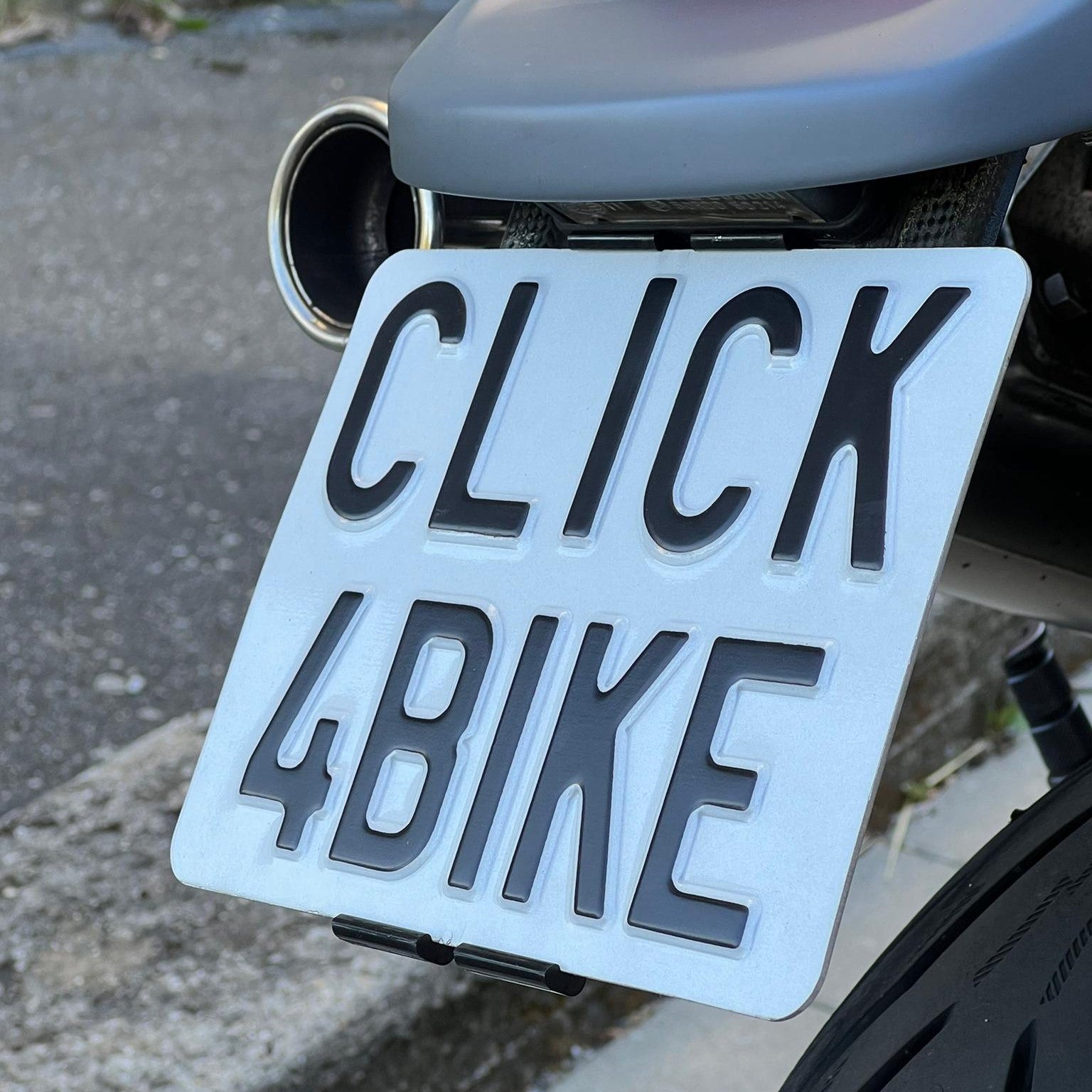 Click4Bike: 21CARS Motorrar Kennzeichenhalter