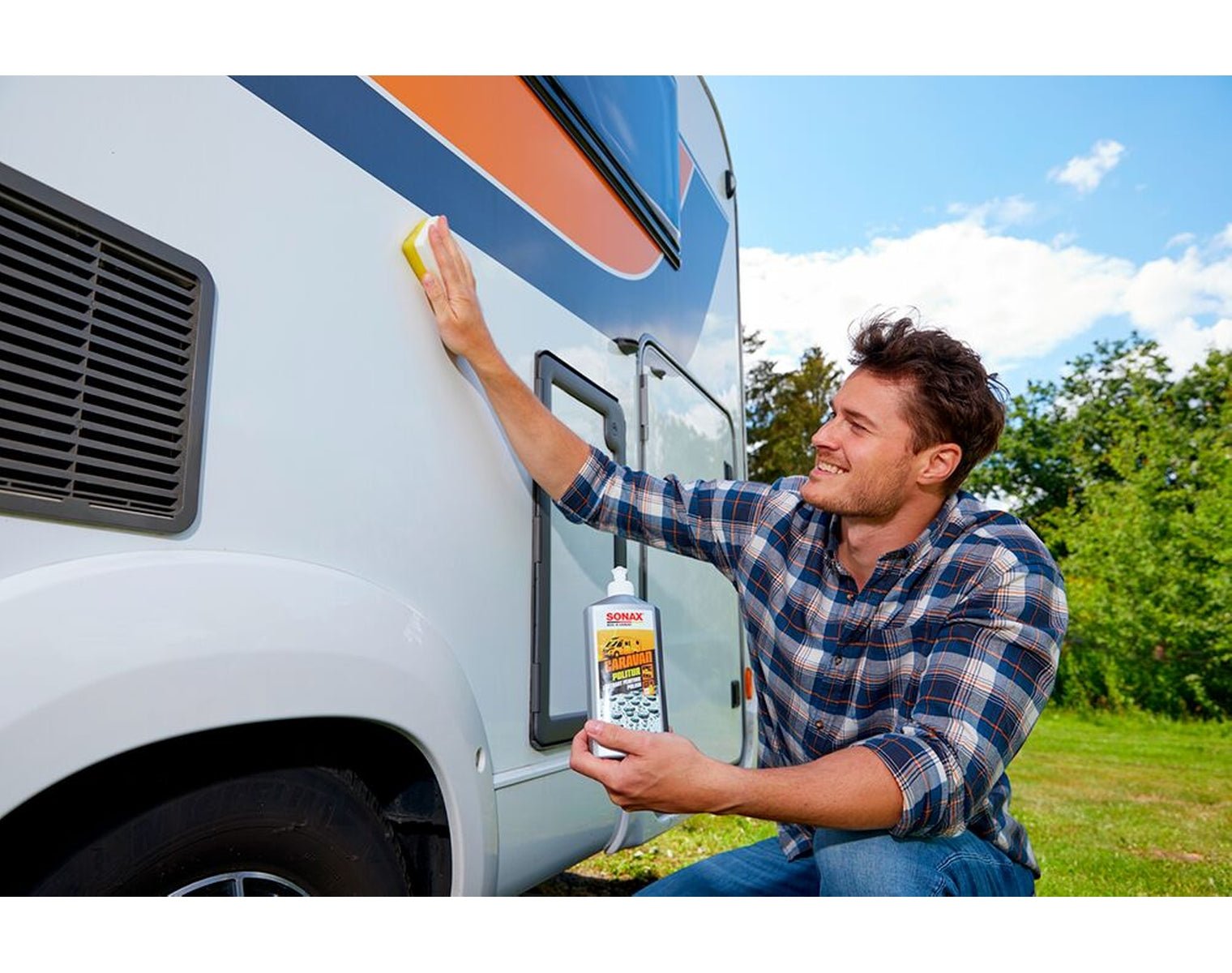 Caravan Reinigung+Pflege Set für Wohnmobil - SONAX - 