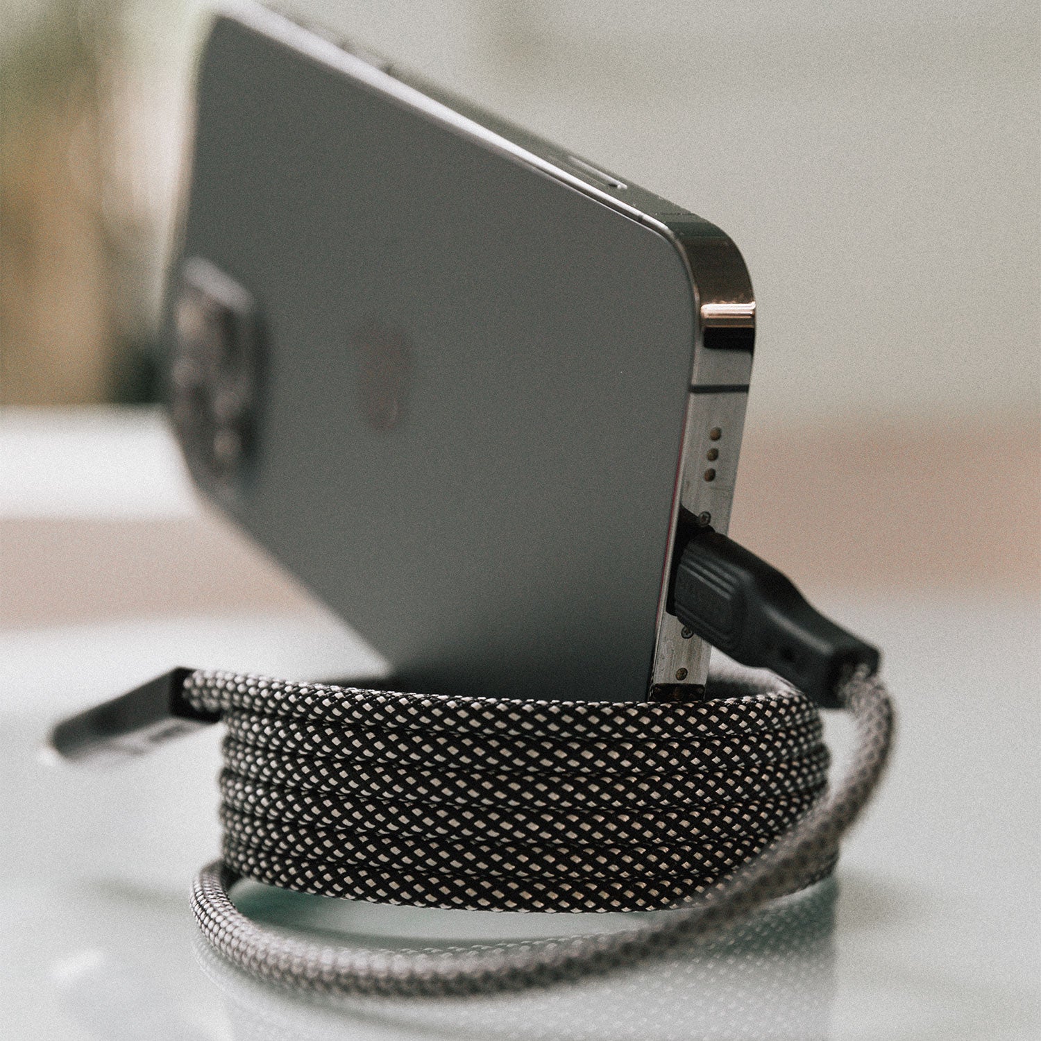 Magnetic Charging Cable USB-C & Lightning - Fast Charge | 1 Meter