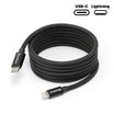 USB-C to Lightning | Alle Apple Lightning Geräte | 1.5 m | BLACK EDITION - snapmag