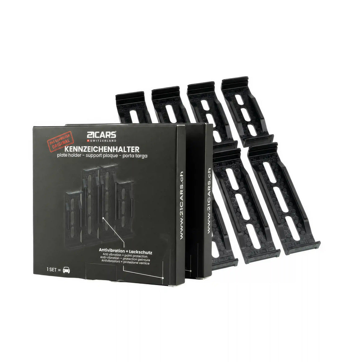 Langformat Klick Kennzeichenhalter