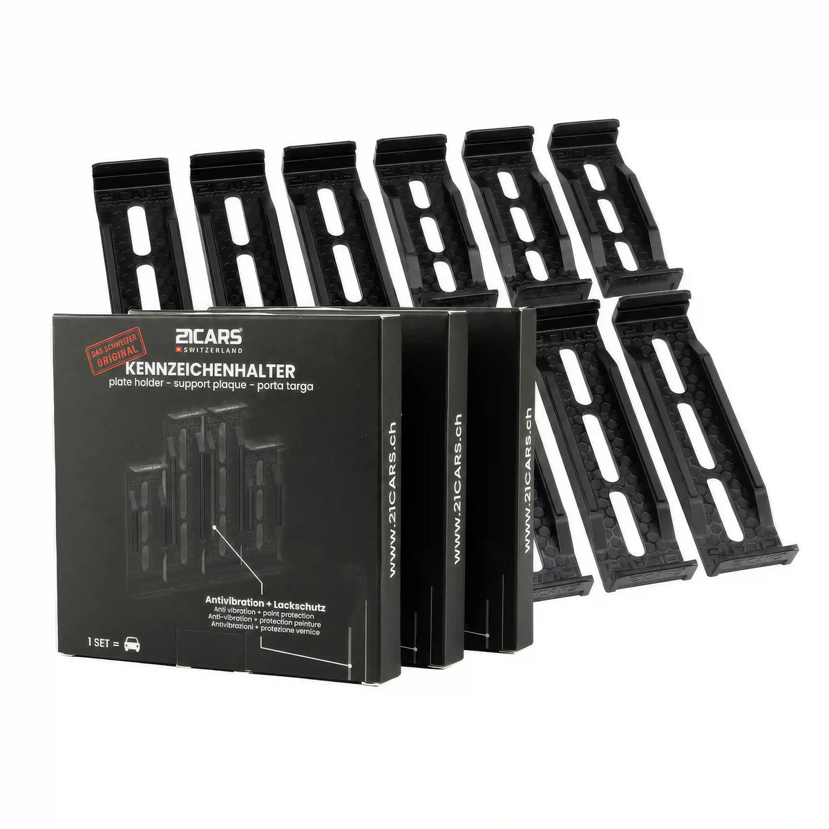 Langformat Klick Kennzeichenhalter