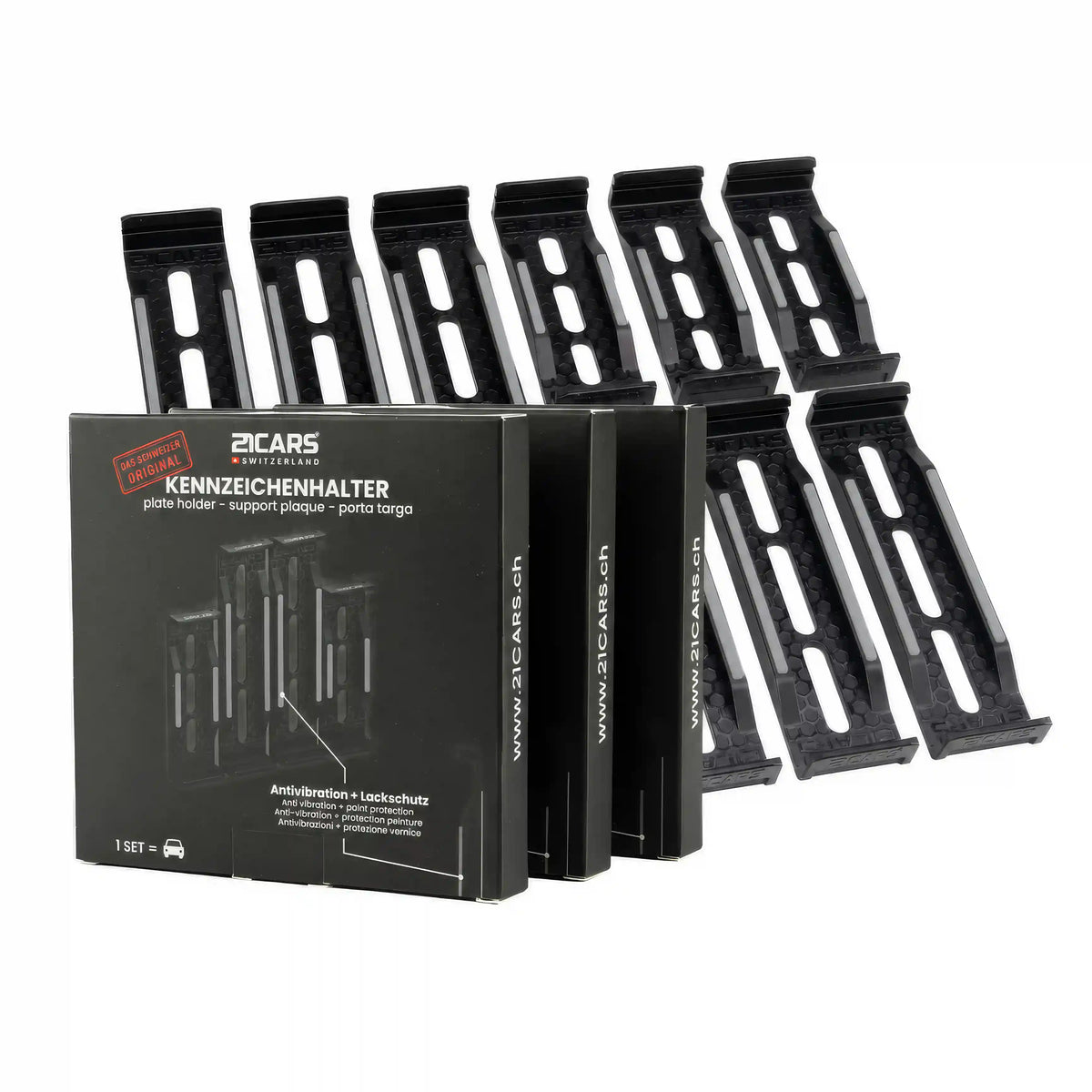 Langformat Klick Kennzeichenhalter